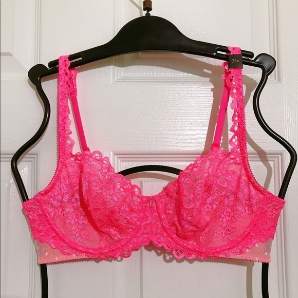 π₯ON SALEπ₯2/$33π₯ π Victoria Secret Unlined Demi Bra - Picture 1 of 8